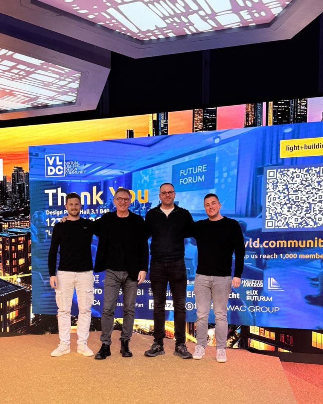 The Taman team at VLDC’s Future Forum, Light + Building