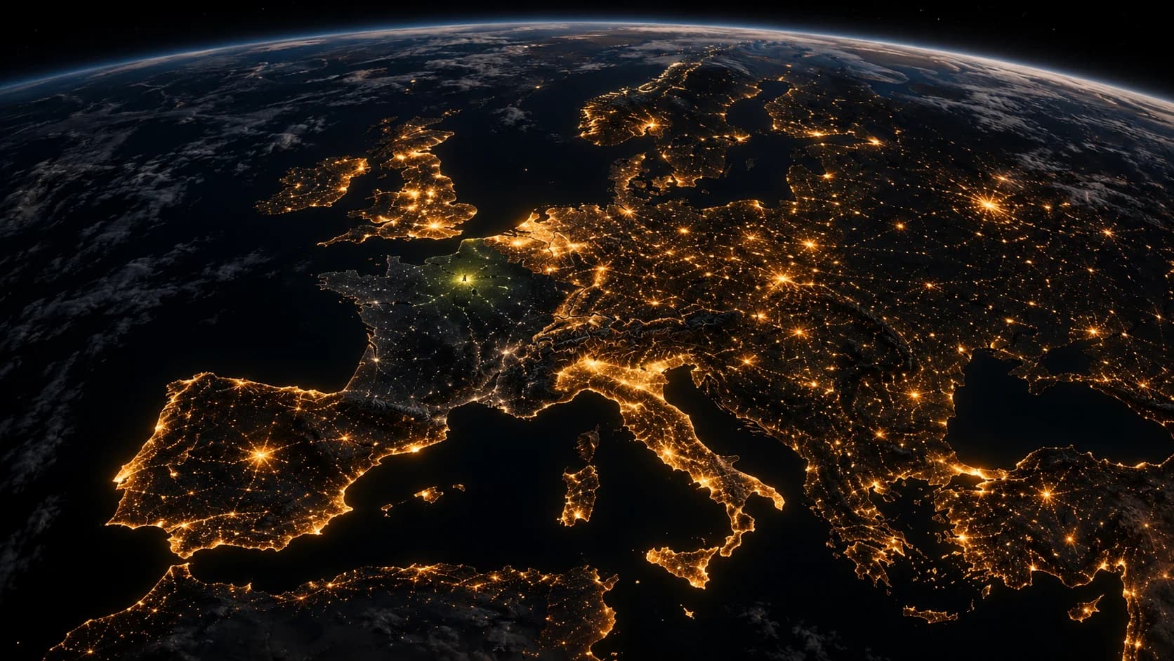 Night-time light emissions 2014 to 2022: the world +16%, France -33%